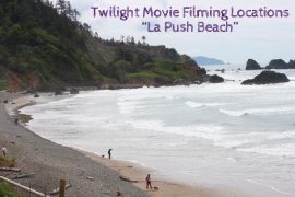 Twilight movie filming locations La Push beach