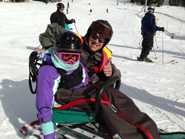 Special Needs adaptive ski at Sun Peaks Resort in British Columbia